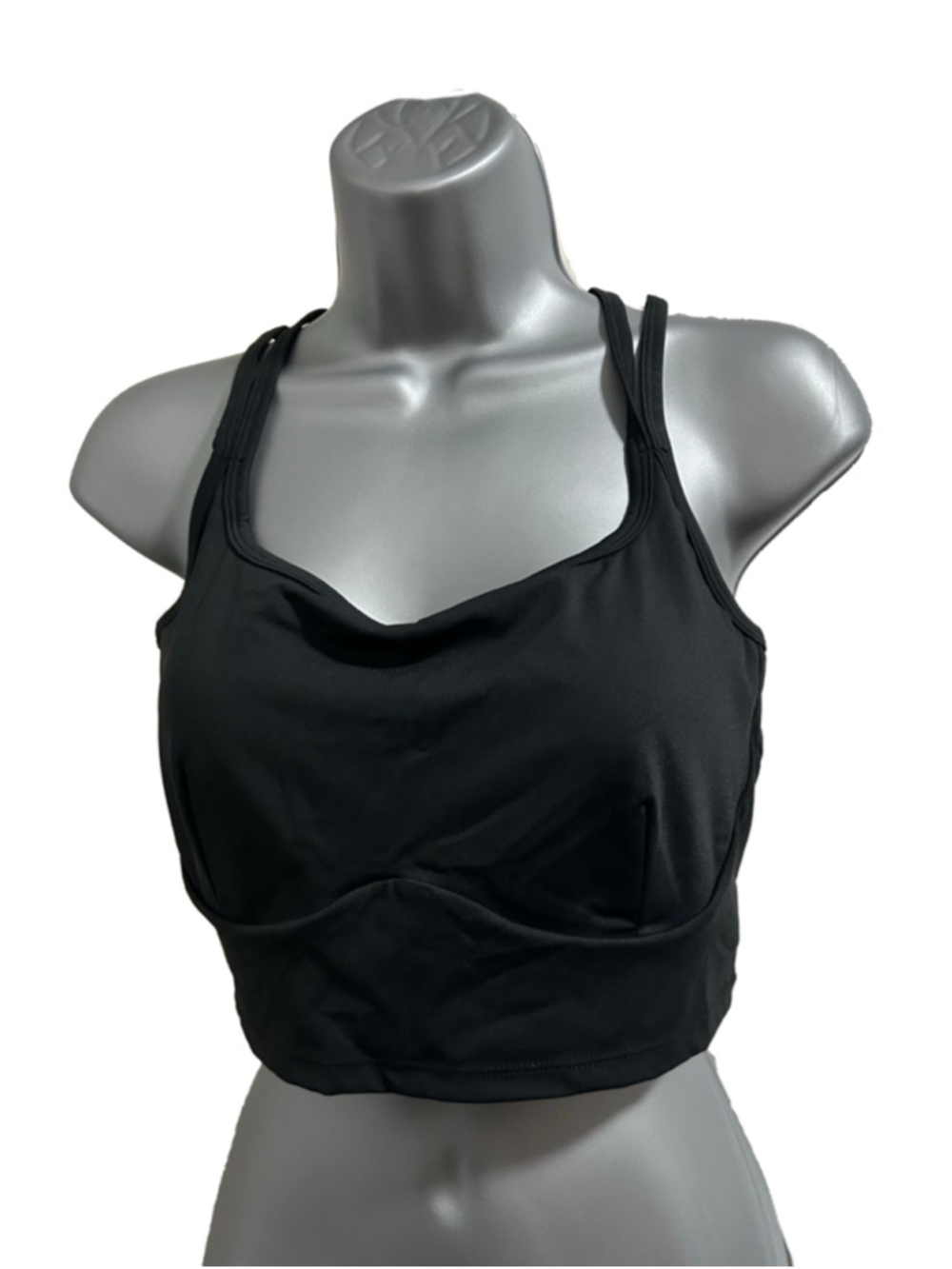 NWOT Halara SoftlyZero™ Plush Low Support Double Straps Yoga Sports Bra Medium